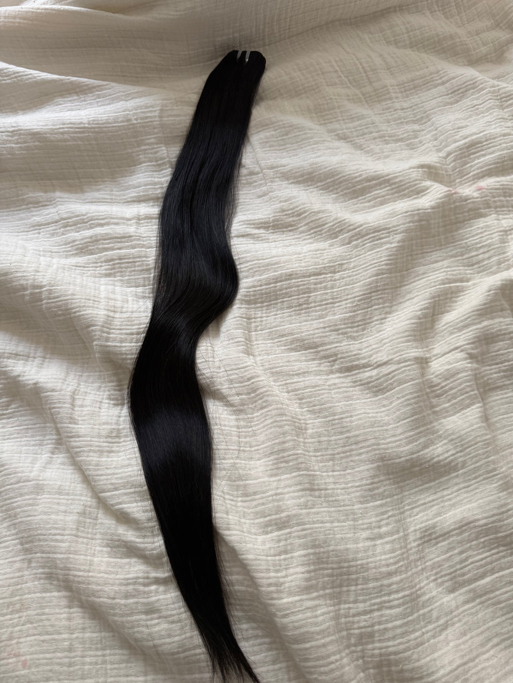 Single Silky Straight Extensions