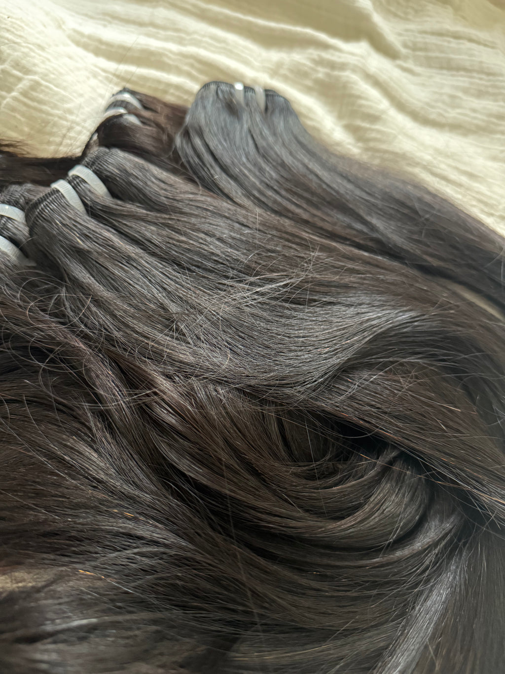 Single Silky Straight Extensions
